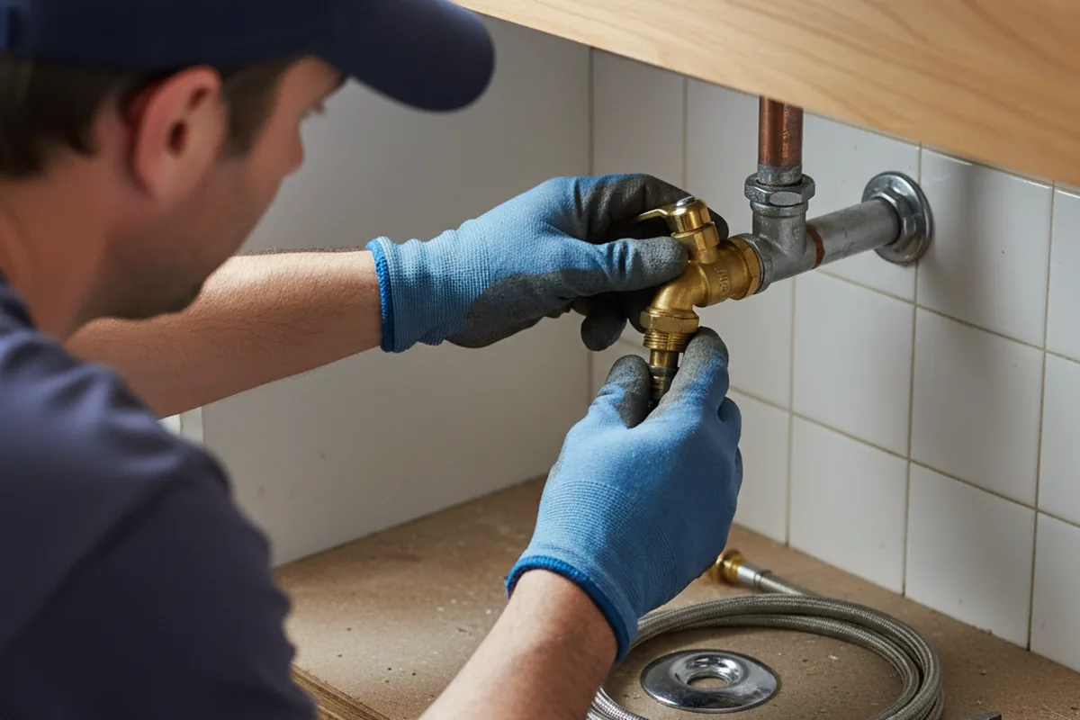 Shutoff valve and fitting work during Emergency Plumbing in Chehalis